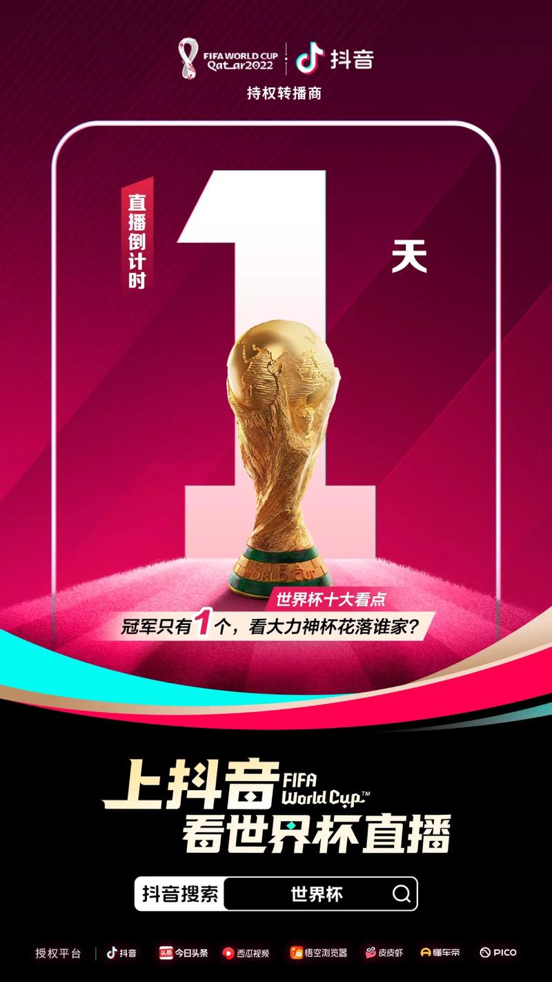 2022年世界杯直播在哪里看?