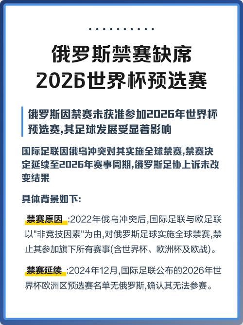 俄罗斯世界杯为何被禁赛？关键违规原因解析