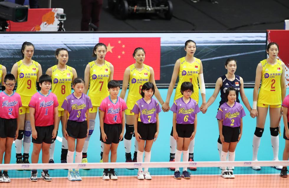 2019女排世界杯中国对美国比分是多少？
