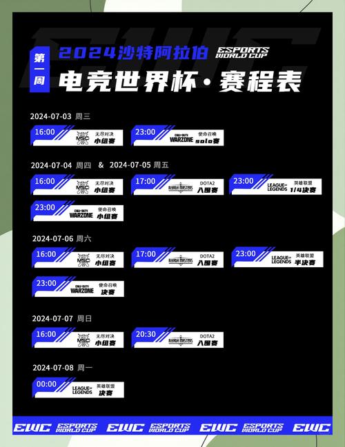 2024沙特电竞世界杯赛程公布？中国战队参赛名单及奖金多少？